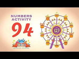 Endless Number Video 94: Fun Math Activities For Kids | Counting