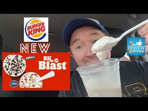 How good is the OREO BK Blast from Burger King?!