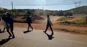 ESWATINI UNREST: Police clash with protestors at Lugongolweni Inkhundla. | Swaziland News