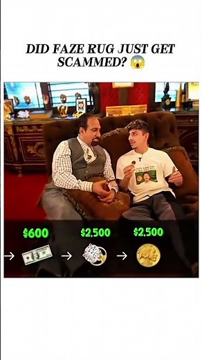 FaZe Rug Got SCAMMED?! 😱 You Won’t Believe This! #shorts #fazerug