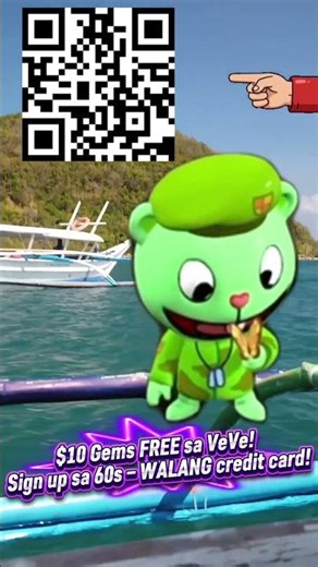 Happy Tree Friends Flippy: Scan QR for $10 Gems! 💎✨