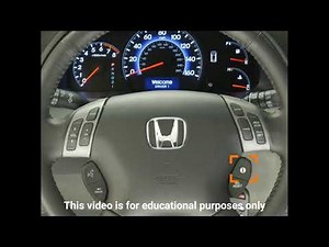 Honda Odyssey 05 -10 Features & Functionality - Remote Entry and programmable settings