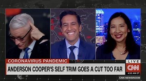 Anderson Cooper Shows Off His New ‘Do After Giving Himself a Haircut (Spoiler: It’s Not Great)