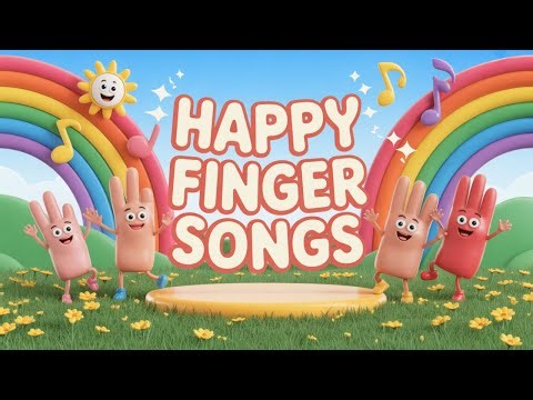The Happy Finger Dance | Fun Action Song for Kids & Toddlers