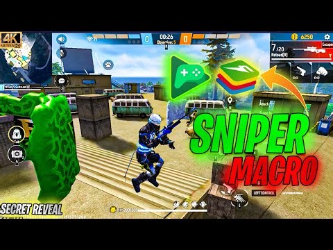 OMG! Hidden Sniper Macro Finally Revealed 😱 | Works in Bluestacks 5 Beta 🔥