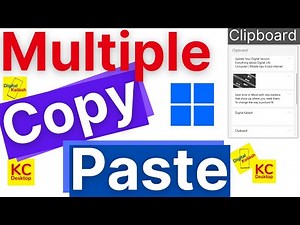 How to Copy & Paste Multiple Items on Windows 10 | How to use the Windows clipboard #clipboard #copy