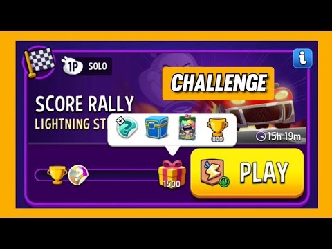 Lighting strike solo challenge|1500 points|score rally|match masters