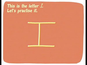 Alphabet Letter - I: MISTER I (www.walphabet.com) ABC