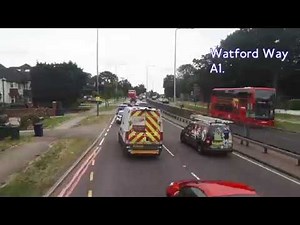 FULL ROUTE VISUAL | London Bus Route 113: Edgware – Oxford Circus| VMH2434 (LK18AFE)