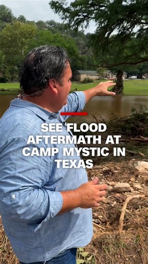 See flood aftermath at Camp Mystic in Texas