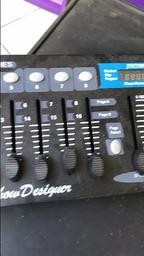 DMX 512 LIGHTS CONTROLLER