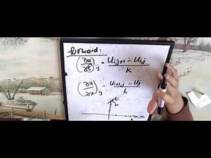 Explicit finite difference method pt1