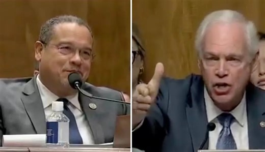 ‘You Disgust Me!’ Ron Johnson Absolutely Loses It on Keith Ellison Over Minnesota Dems’ ICE Rhetoric