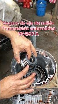Seguro de eje de salida transmisión automática RE4R01A Nissan Frontier 1998
