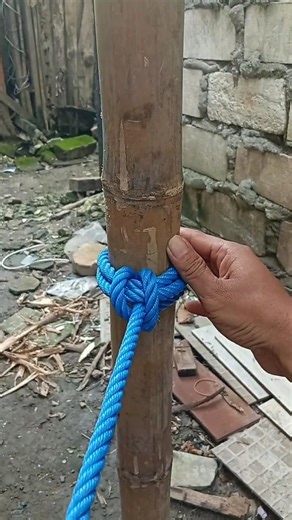 Wow.. Simple and strong knot 💯 #knot #diy #rope #shorts