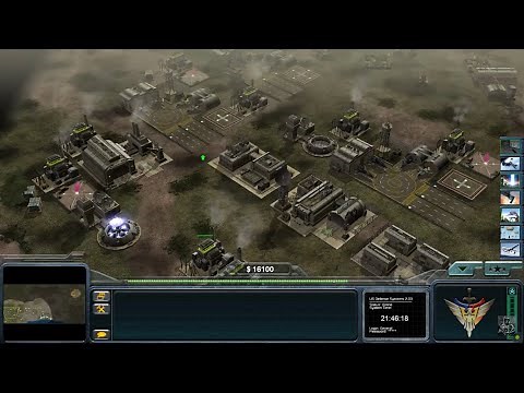 C&C Generals Zero Hour: Enhanced Mod - NATO Air Force VS. 3 PLA Tank | Angels of Death