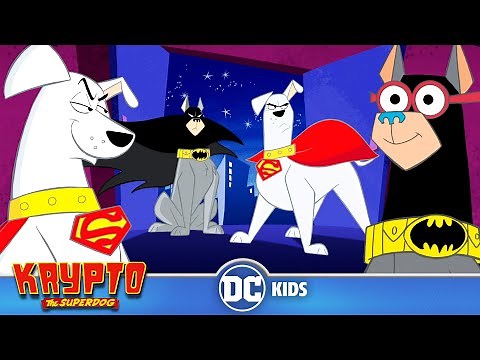 Krypto The Superdog | The Best Krypto And Bat-Hound Moments | ‪@dckids‬​
