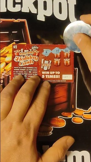 Holiday Cash Scratch-Off – Can $1 Turn into $10,000?