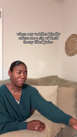 Toddler love language: sharing their half-drunk juice. 🧃💚