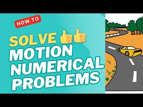 Motion/ Numericals Easy Explanation/ class 9th science/chapter 8 /NCERT