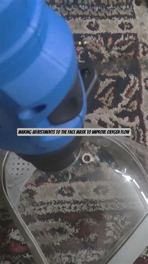improving face mask air flow . maestro00 OTB inventor IQ 1000