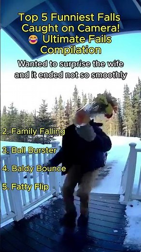 Top 5 Funniest Falls Caught on Camera! 😂 Ultimate Fails Compilation#fails