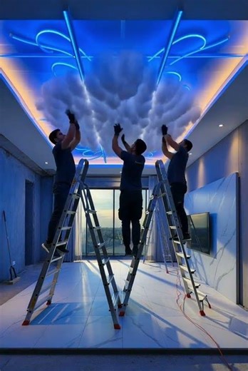 Insane Cloud ☁️ Ceiling Transformation