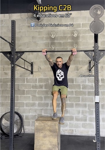 Aula de Kipping C2B para CrossFit no Canal