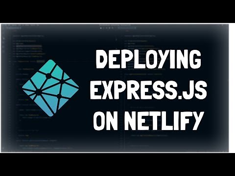 How to deploy express.js on Netlify