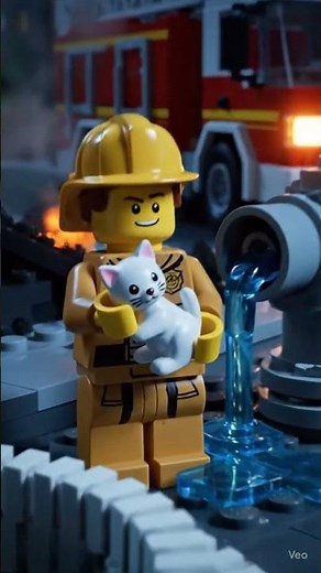 LEGO Fire Station #legobuild #lego #legosets #legocity