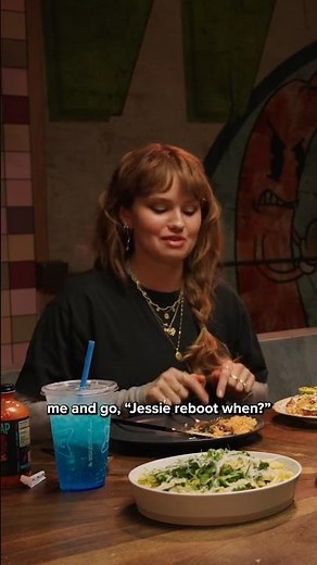 Debby Ryan talks about Jessie Reboot in Last Meals 🫖 ‪@mythicalkitchen‬