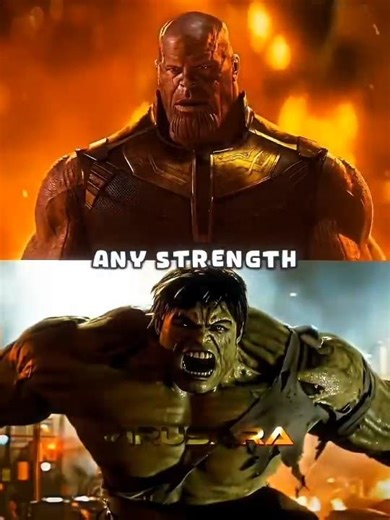 MCU Thanos vs Hulk (2008) | #shorts