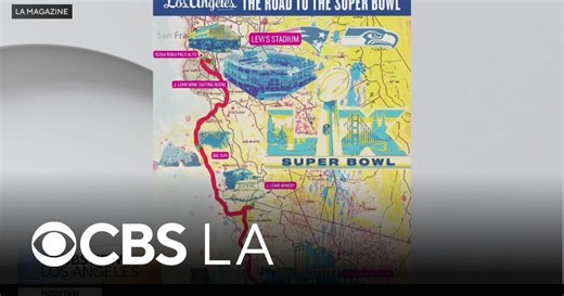Super Bowl road trip with LA Magazine