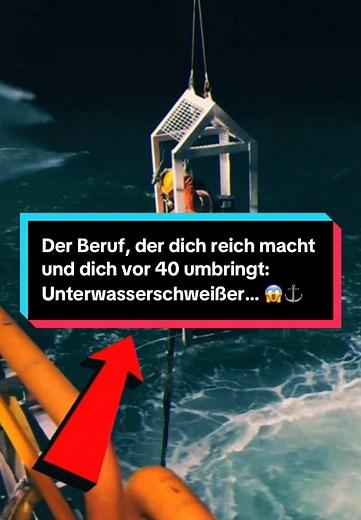 Unterwasserschweißer: Risiko und Belohnung im Beruf