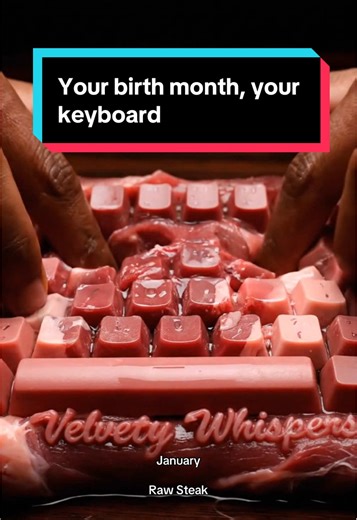 Your Birth Month and Keyboard: ASMR Fun
