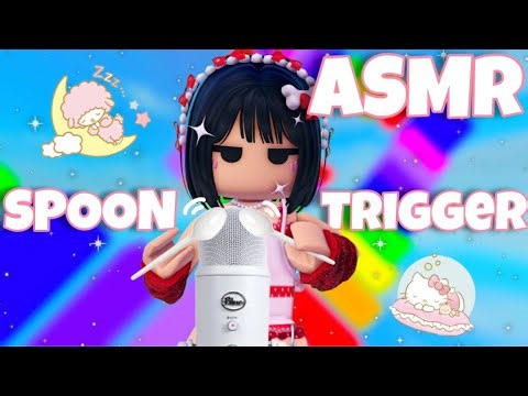 Roblox ASMR ~ Intense SPOON Trigger BRAIN MASSAGE!! (You WILL Relax.. 😴)