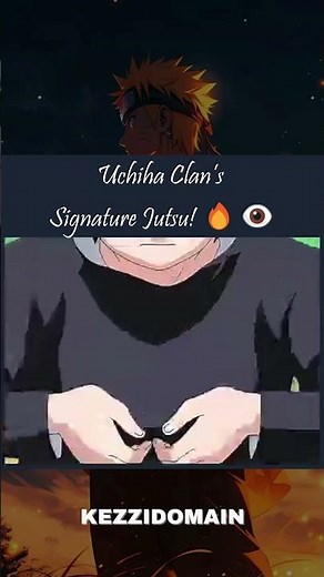 Sasuke’s Epic Fireball Jutsu! 🔥👀 #naruto #narutoshippuden #animeedit