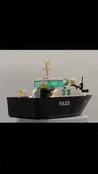 Lets Finish the 80s Set! LEGO Town "Police Rescue Boat" (4010) #lego #legobuild #legotown