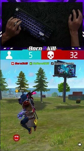 [B2K #Shorts] Don't Try This at Home 😂 #freefire #ff