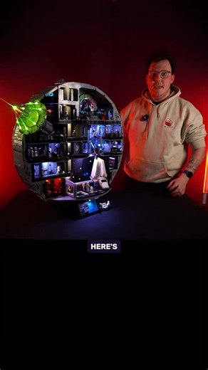 Everything you need to know about The LEGO Death Star under 60 seconds 🔥 #lego #lightmybricks #legolights #afol #starwars #legostarwars | Light My Bricks