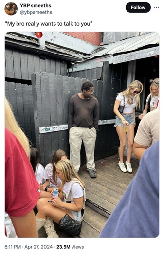 64K views · 515 reactions | My bro really wants to talk to you, aka the "Socially Awkward Black Guy" meme explained. | Know Your Meme | Facebook