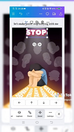 Desain Poster Anti-Bullying Menggunakan Canva