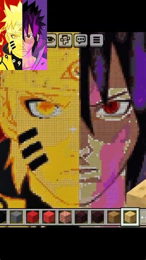 Naruto vs Sasuke: The Ultimate Pixel Art Reveal!