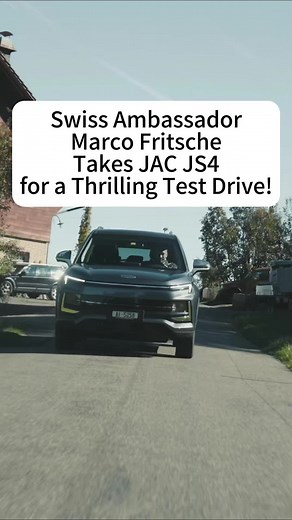 Test Drive del JAC JS4 con el Embajador Suizo