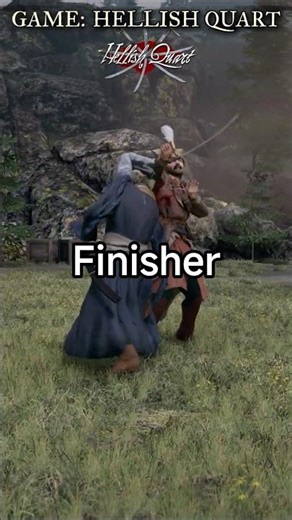 Crazy Sword Grappling Finisher #hellishquart #fighting #games #gaming #games