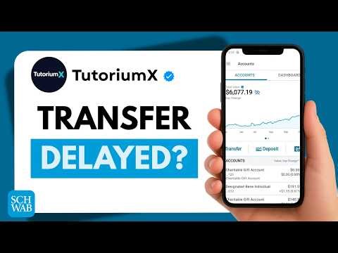How to Fix Schwab Transfer Delayed | Charles Schwab Money Not Transferred