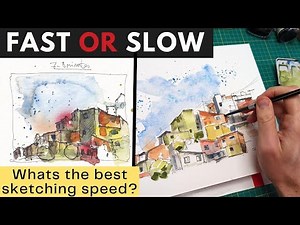 Sketching Fast, Medium or Slow - Find Your Drawing Speed