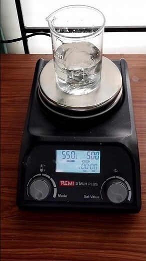 How to operate a Magnetic stirrer? ☝🏻#chemistry #lab #nanotechnology #education