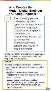 Who Creates Real Number Models? | Mixed-Signal RNM