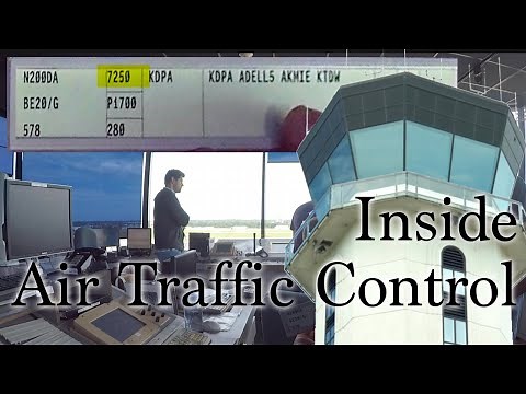 Inside Air Traffic Control - DuPage Tower